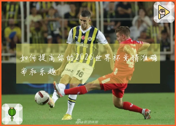 如何提高你的2026世界杯竞猜准确率和乐趣